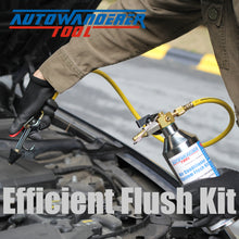 Load image into Gallery viewer, AutoWanderer Tool AC Flush Kit Air Conditioner System Flush Canister Gun Set for Clean A/C Line Flush R134a R410a R404a