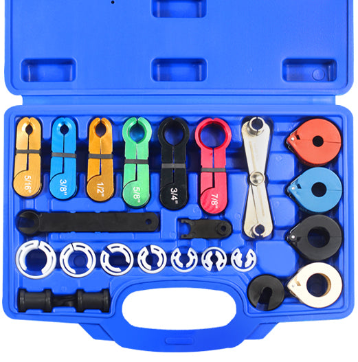 Lisle Master Disconnect Tool Kit For Fuel, Oil, AC, And Transmission Lines - LIS39850