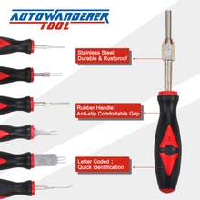 Load image into Gallery viewer, AutoWanderer Tool Terminal Release Tool Kit with 23 PCS Terminal Tool Kit for American Domestic and Imported Vehicles