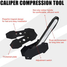 Load image into Gallery viewer, Brake Caliper Compression Tool, Brake Caliper Press Tool Caliper Pistion Compressor Brake Pad Spreader for Single Twin Quad Disc Brake,black