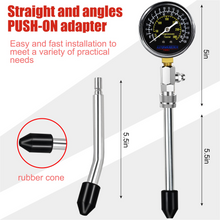 Load image into Gallery viewer, AutoWanderer Tool 9Pcs Engine Compression Tester Kit with Spark Plug Tester, Universal Automotive Petrol Gas Cylinder Pressure Gauge Set Engine Testing Tools M10, M12, M14, M18 Fitting