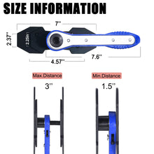 Load image into Gallery viewer, AutoWanderer Tool Brake Caliper Compression Tool Brake Caliper Press Tool Caliper Pistion Compressor Brake Pad Spreader for Single Twin Quad Disc Brake