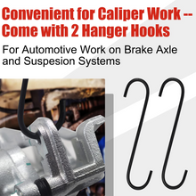 Load image into Gallery viewer, AutoWanderer Tool Brake Caliper Compression Tool, Car Ratcheting Brake Spreader Caliper Pistion Press Tool for Single Twin Quad Piston Disc Brake, Red