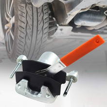 Load image into Gallery viewer, Brake Caliper Compression Tool, Brake Caliper Press Tool Disc Brake Caliper Tool Spreader Car Ratchet Piston Compressor Tool with 2 Caliper Hangers, Orange