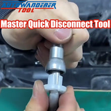 Load image into Gallery viewer, Fuel Line Disconnect Tool Set - Master Quick Disconnect Tool for AC Fuel Line System, Red
